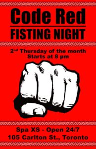 CODE RED: Fisting Night
